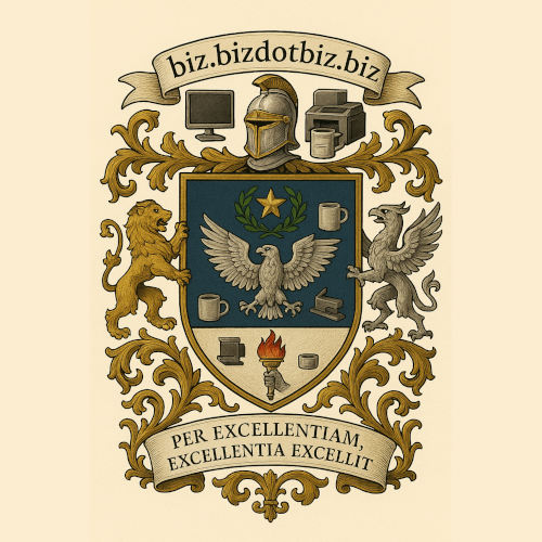 The crest of BIZ.BIZ